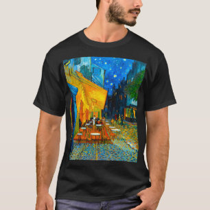 Van Gogh Café Terrace bij nacht T-shirt