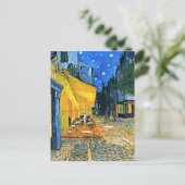 Van Gogh - Cafe Terrace Briefkaart (Staand voorkant)