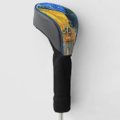 Van Gogh - Cafe Terrace Golfheadcover (Schuin)