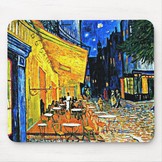 Van Gogh - Cafe Terrace Muismat (Voorkant)