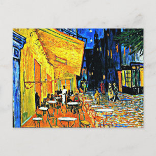 Van Gogh, Cafe Terrace, place-du-forum, Briefkaart