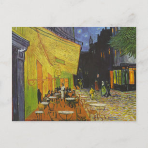Van Gogh Cafe Terrace Post-Impressionist Briefkaart