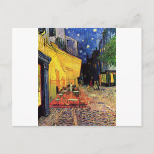 Van Gogh Cafe Terrace 's nachts Briefkaart