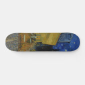 Van Gogh Cafe Terrace 's nachts Skateboard (Horizontaal)