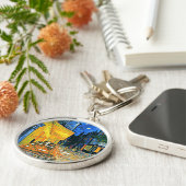 Van Gogh - Cafe Terrace Sleutelhanger (Zijkant)