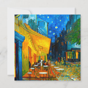 Van Gogh Café-terras bij nacht Kaart