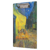 Van Gogh Café Terras Franse straatbeeld Klembord (Links)