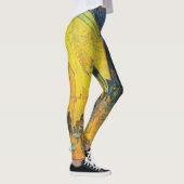 Van Gogh Café Terras Franse straatbeeld Leggings (Rechts)