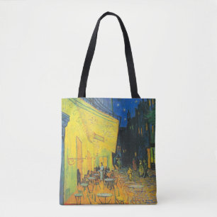 Van Gogh Café Terras Franse Straatscène Draagtas