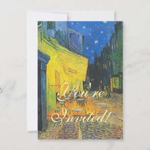 Van Gogh Café Terras Franse Straatscène Kaart