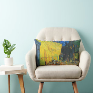 Van Gogh Café Terras Franse Straatscène Kussen