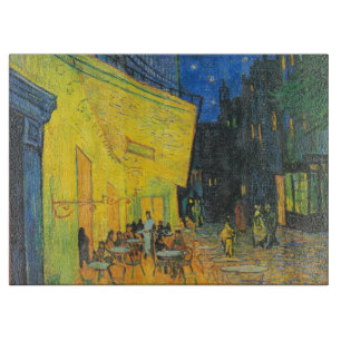 Van Gogh Café Terras Franse Straatscène Snijplank