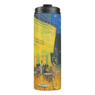 Van Gogh Café Terras Franse Straatscène Thermosbeker
