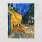 Van Gogh Café Terrasse Carte postale (Devant)