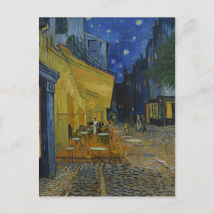 Van Gogh Caféterras bij Nacht Briefkaart
