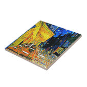 Van Gogh - Caféterras bij nacht Tegeltje (Zijkant)