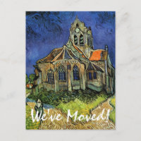 Van Gogh Church in Auvers, adreswijziging