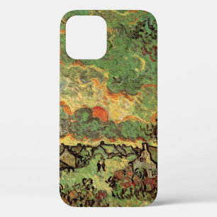 Van Gogh Cottages Cypressen Herinnering aan het No iPhone 12 Hoesje