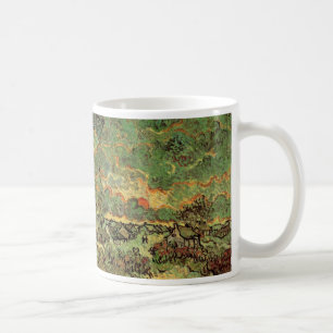 Van Gogh Cottages Cypresses Herinnering aan het No Koffiemok