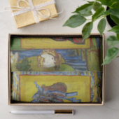 Van Gogh - Courtesan Decoupage Tissuepapier (Geschenk)