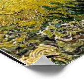 Van Gogh - Cypresses met twee vrouwen Poster (Hoek)