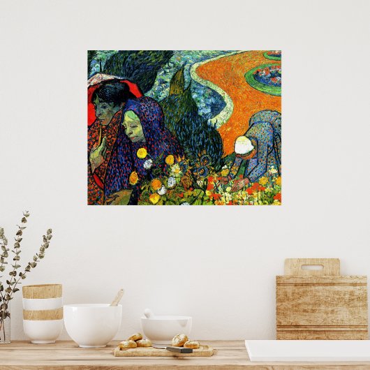 Van Gogh - Dames van Arles, Poster (Keuken)