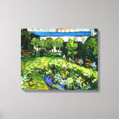 Van Gogh - Daubigny's Garden, beroemd schilderij, Canvas Afdruk (Voorkant)