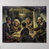 Van Gogh - De Aardappel Eters Poster (Voorkant)