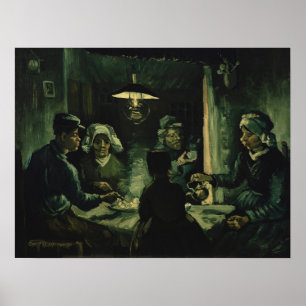 Van Gogh - De Aardappel Eters Poster