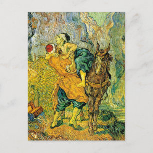 Van Gogh - De barmhartige Samaritaan Briefkaart