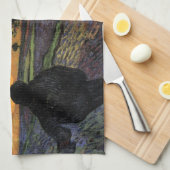 Van Gogh; de boerenboer Theedoek (Quarter Fold)