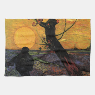 Van Gogh; de  boerenboer Theedoek