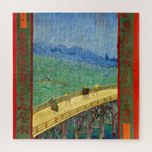 Van Gogh De Brug in de Regen naar Hiroshige Legpuzzel
