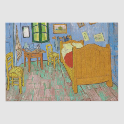 Van Gogh de bruine kleur Tissuepapier (Voorkant)