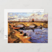 Van Gogh - De Gleize-brug Briefkaart (Voorkant / Achterkant)