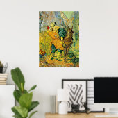 Van Gogh - De Goede Samaritaan Poster (Thuiskantoor)