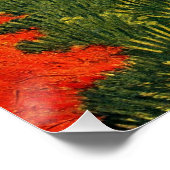 Van Gogh: De Langlois-brug in Arles Perfect Poster (Hoek)