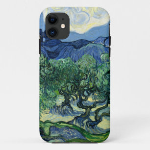 Van Gogh De olijfbomen landschapschildering iPhone 11 Hoesje