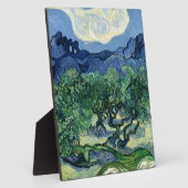Van Gogh De olijfbomen Landschapsschilderij Fotoplaat (Zijkant)