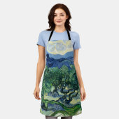 Van Gogh De olijfbomen Landschapsschilderij Schort (Gedragen)