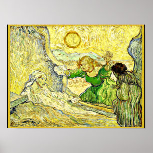Van Gogh - De opkomst van Lazarus Poster