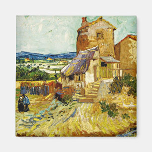 Van Gogh - De oude Mill Magneet