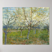 Van Gogh - de roze Orchard