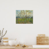 Van Gogh - de roze Orchard Poster (Keuken)