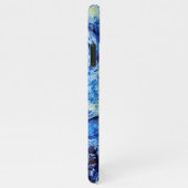 Van Gogh - De Sterrennacht - Witte Kerstmis iPho iPhone Hoesje (Rechterkant)