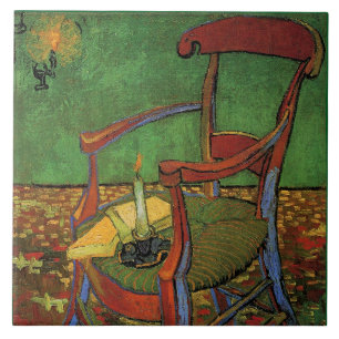 Van Gogh - De Stoel van Paul Gauguin, Tegeltje
