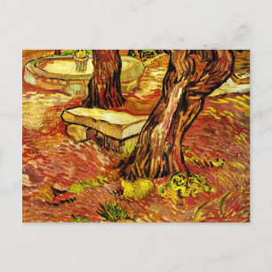 Van Gogh - De Stone Bench Briefkaart