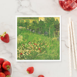 Van Gogh - De tuin van Daubigny, Servet
