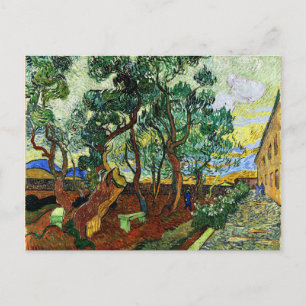 Van Gogh - De tuin van het asiel Briefkaart
