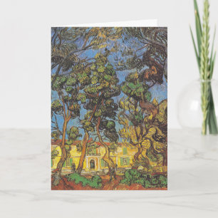 Van Gogh Dennenbomen - Klassieke Tuinkunst Kaart